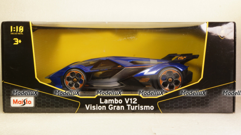 Lamborghini Vision GranTurismo V12 blue, 36454, Maisto 1:18