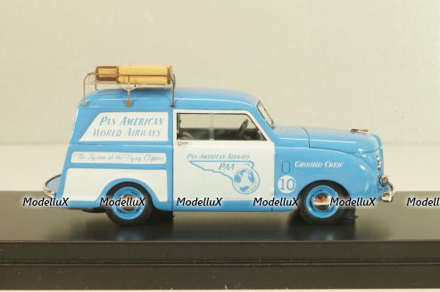 Crosley van "Pan America" 1948, light blue/white, L.E. 240pcs, GC-PAA-004, Goldvarg 1:43