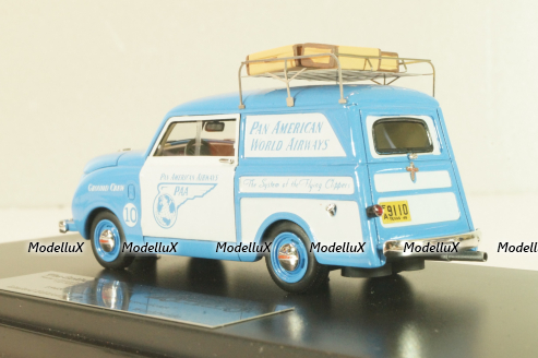 Crosley van "Pan America" 1948, light blue/white, L.E. 240pcs, GC-PAA-004, Goldvarg 1:43