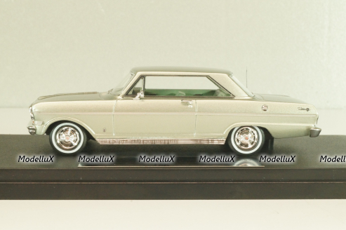Chevrolet Nova 1963, light green, L.E. 200pcs, GC-018 A, Goldvarg 1:43