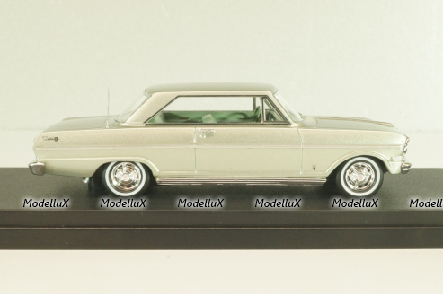 Chevrolet Nova 1963, light green, L.E. 200pcs, GC-018 A, Goldvarg 1:43