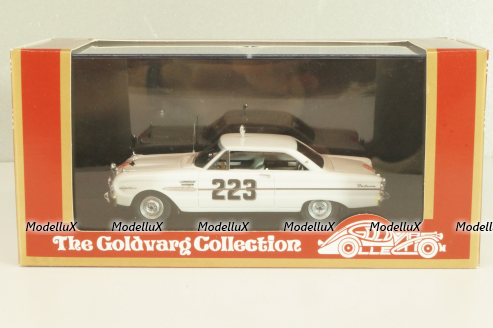 Ford Falcon # 223 Rally Monte Carlo 1963, white, L.E. 220pcs, GC-032, Goldvarg 1:43