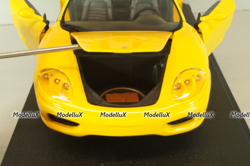 Ferrari 360 Spider 2000, yellow, 29757Y, Hot Weels 1:18