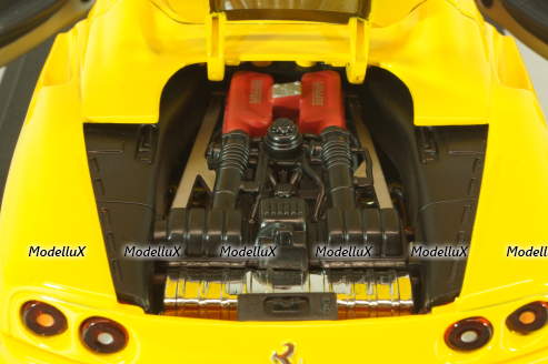 Ferrari 360 Spider 2000, yellow, 29757Y, Hot Weels 1:18