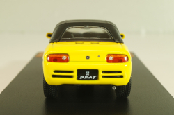 Honda Beat (E-PP1) with Softtop, 1991 yellow, Japan Collection, Hachette 1:43