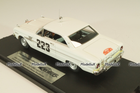 Ford Falcon # 223 Rally Monte Carlo 1963, white, L.E. 220pcs, GC-032, Goldvarg 1:43