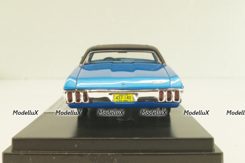 Chevrolet Impala Custom Coupe 1970, blue/black, L.E. 220pcs, GC-029B, Goldvarg 1:43