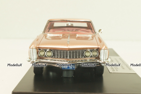 Buick Riviera 1963, rose, L.E. 250pcs, GC-046 C, Goldvarg 1:43