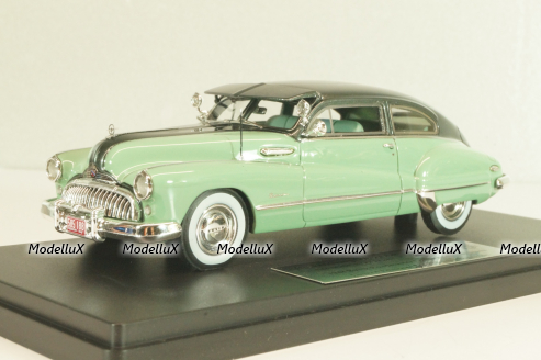 Buick Roadmaster Coupe 1948, light green/green, L.E. 220pcs, GC-058B, Goldvarg 1:43