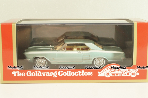 Buick Riviera 1963, light blue, L.E. 250pcs, GC-046A, Goldvarg 1:43