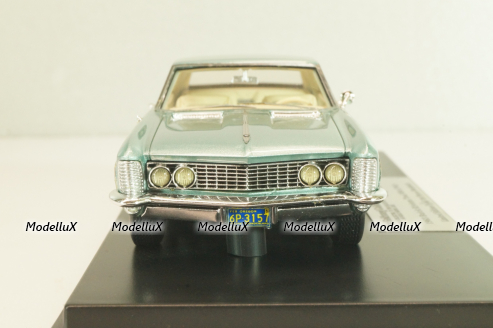 Buick Riviera 1963, light blue, L.E. 250pcs, GC-046A, Goldvarg 1:43