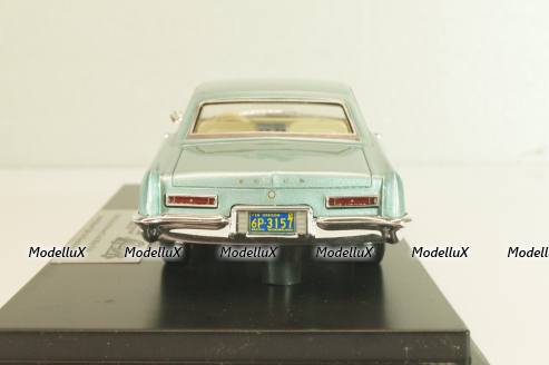 Buick Riviera 1963, light blue, L.E. 250pcs, GC-046A, Goldvarg 1:43