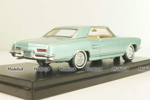 Buick Riviera 1963, light blue, L.E. 250pcs, GC-046A, Goldvarg 1:43