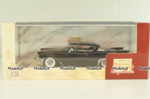Cadillac Eldorado Seville 1957, black, L.E. 199pcs, STM57003, Stamp Models 1:43