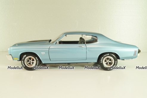 Chevrolet Chevelle SS454 LS6 1970, blue, 7487, ERLT 1:18