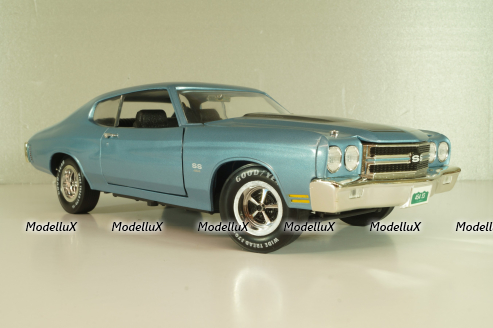 Chevrolet Chevelle SS454 LS6 1970, blue, 7487, ERLT 1:18