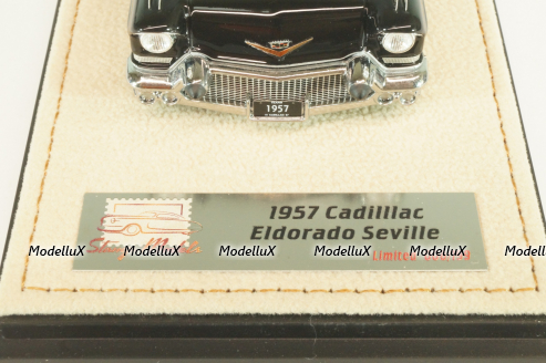 Cadillac Eldorado Seville 1957, black, L.E. 199pcs, STM57003, Stamp Models 1:43
