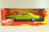 Pontiac GTO 1966, neon green, 311143, Hot Wheels 1:18