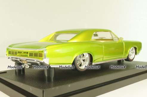 Pontiac GTO 1966, neon green, 311143, Hot Wheels 1:18