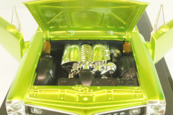 Pontiac GTO 1966, neon green, 311143, Hot Wheels 1:18