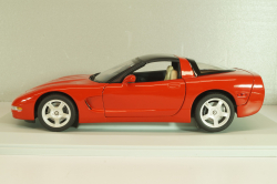 Chevrolet Corvette (C5) Coupe 1999, red, 21001, UT Models 1:18