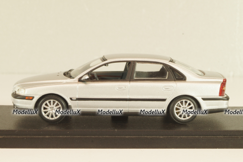 Volvo S80 1998, silver, 433171903, Minichamps 1:43