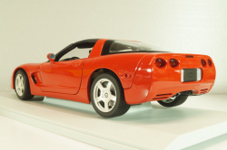 Chevrolet Corvette (C5) Coupe 1999, red, 21001, UT Models 1:18