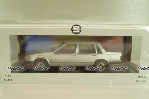 Volvo 760 1985, silver, T9-1800535, Triple-9 1:18