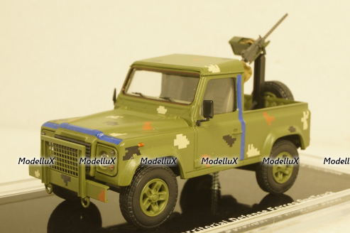 Land Rover Defender 90 pickup, Тероборона г. Харьков 2022, TruckTyr 1:43