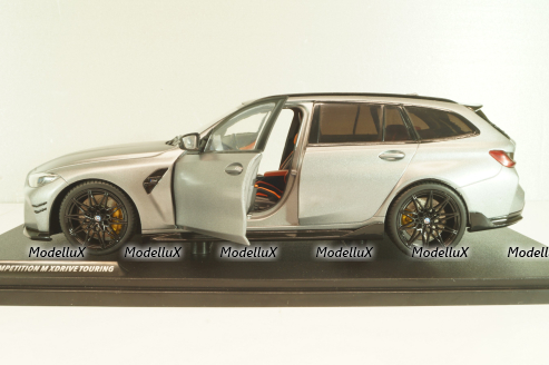 BMW M3 (G81) Competition M XDrive Touring 2024, grey, 1813702, Solido 1:18