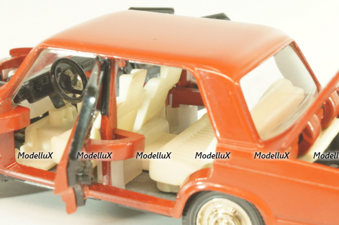 Ваз-2105 А39, красный, август 86г., Тантал/Радон 1:43