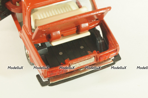 Ваз-2105 А39, красный, август 86г., Тантал/Радон 1:43