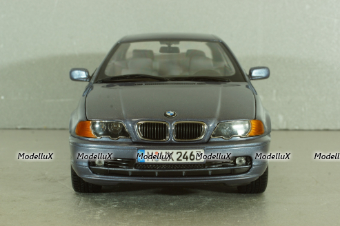BMW 318 CI (E46) coupe 1997, grey, 80439411583, Kyosho 1:18