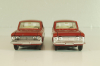 Москвич-408, красный, глянцевый в коробке, Dinky 1:43