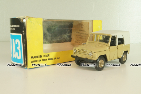 Уаз-469, А34, бежевый, Тантал/Радон 1:43