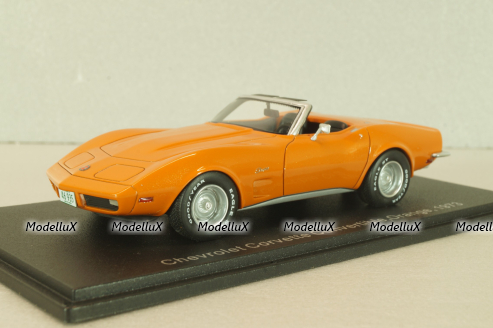 Chevrolet Corvette (C3) Convertible 1973, orange, 46935, Neo 1:43