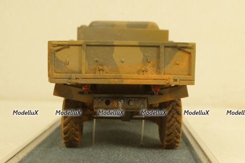 Mercedes Unimog U426 Армия Аргентины камуфляж со следами эксплуатации, KV мастерская 1:43