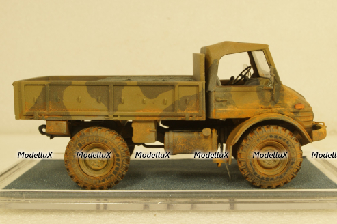 Mercedes Unimog U426 Армия Аргентины камуфляж со следами эксплуатации, KV мастерская 1:43