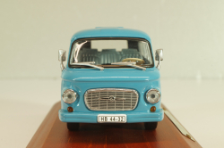Barkas B1000 bus 1961, blue, 7130106, DDR-Auto Kollektion #6, Atlas 1:43