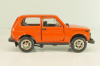 Ваз-2121 Лада Нива, март 1995г., красная, Тантал/Радон 1:43