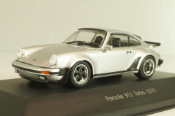 Porsche 911(930) Turbo 1975, silver, 7114005, Atlas Porsche Collection, 1:43