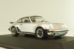 Porsche 911(930) Turbo 1975, silver, 7114005, Atlas Porsche Collection, 1:43