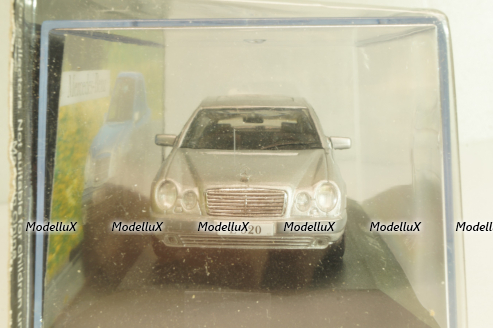 Mercedes-Benz E 320 (W210) 1995, silver, Mercedes-Benz Offizielle Modell-Sammlung #43, Deagostini 1:43 Уценка!