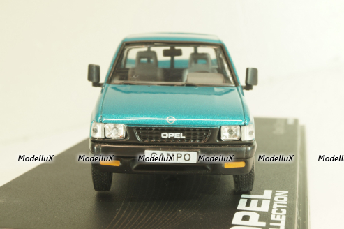 Opel Campo pickup 1993, green metallic, OPC042, Opel Collection #42, Altaya  1:43 с журналом, запечатанный!