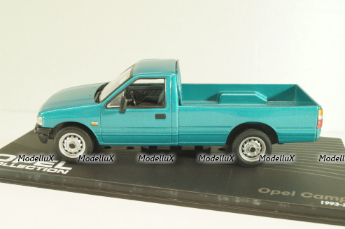 Opel Campo pickup 1993, green metallic, OPC042, Opel Collection #42, Altaya  1:43 с журналом, запечатанный!