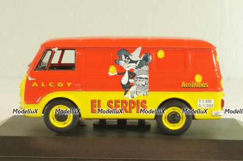 Alfa Romeo Fadisa "El Serpis", red/yellow, Altaya 1:43