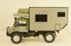 Mercedes Unimog 4х4 Кемпинг серый, без каркаса, KV мастерская 1:43