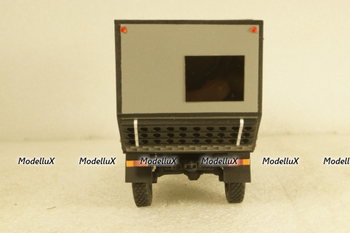 Mercedes Unimog 4х4 Кемпинг серый, без каркаса, KV мастерская 1:43