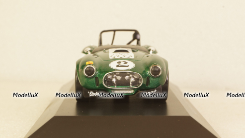 Shelby Cobra 427 S/C #2 1964, green, American Cars №47, Altaya 1:43