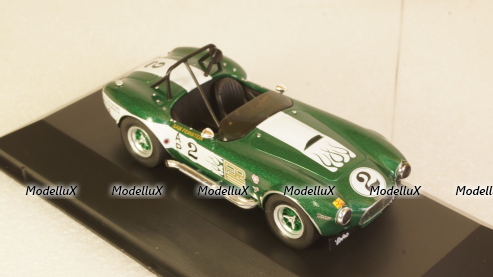 Shelby Cobra 427 S/C #2 1964, green, American Cars №47, Altaya 1:43